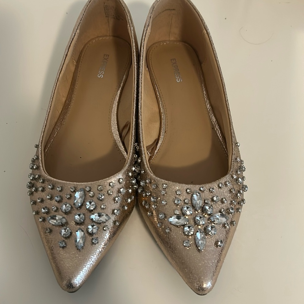 Express Rose Gold flats 7